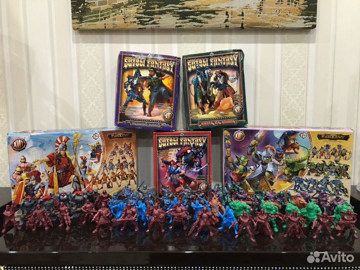 Солдатики технолог Битвы fantasy Замок Орудия