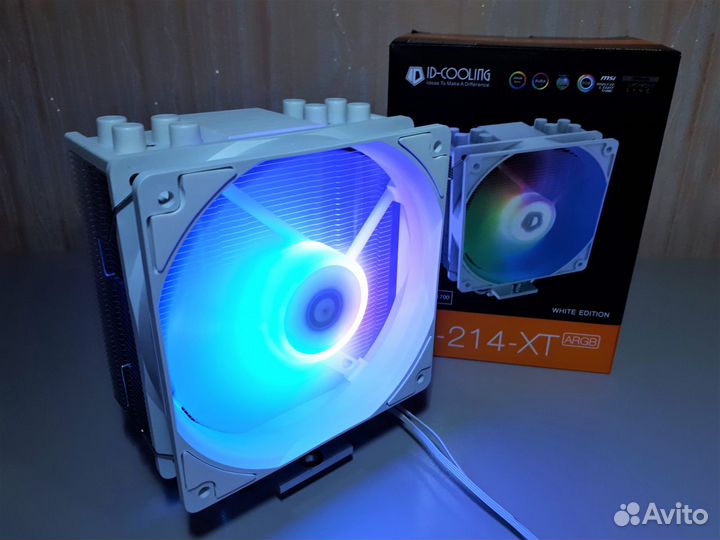 Новый Кулер Процессора ID-Сooling White XT A-RGB