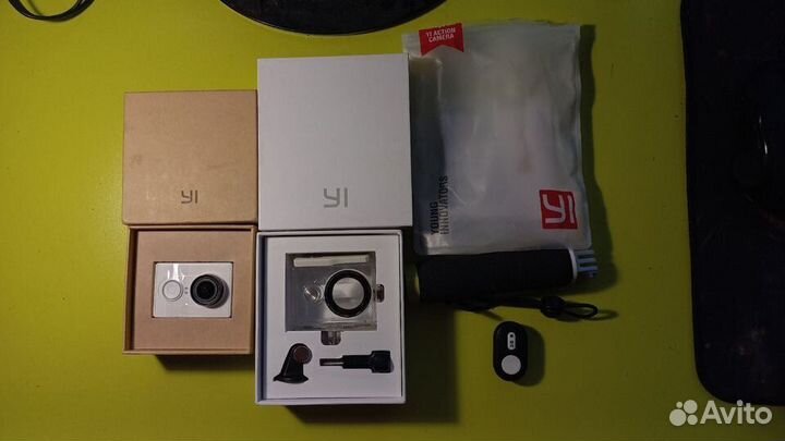 Экшн камера xiaomi yi action camera + аксессуары