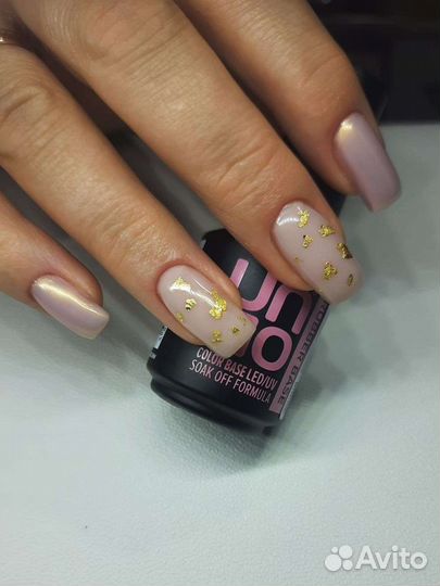 Маникюр с покрытием гель лак, коррекция