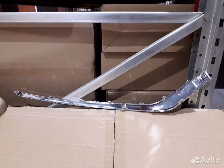 Накладка переднего бампера Hyundai Sonata LF