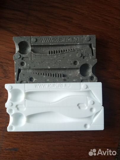 Формы для литья силиконовых приманок