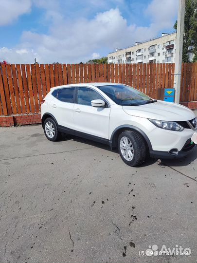 Nissan Qashqai 2.0 CVT, 2016, 97 000 км