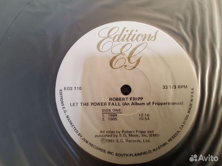 Robert Fripp – Let The Power Fall