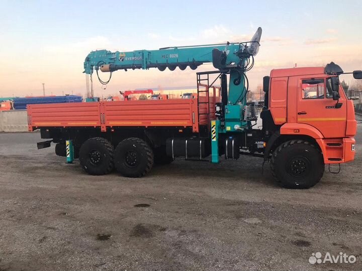 КамАЗ 43118-23027-50 с КМУ, 2023