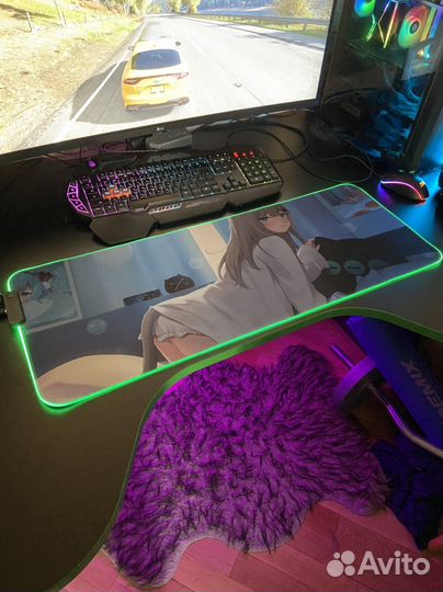 Коврик для мыши с rgb
