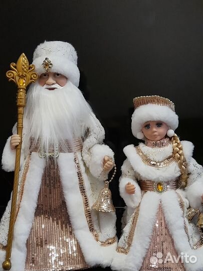 Музыкальные дед мороз и снегурочка