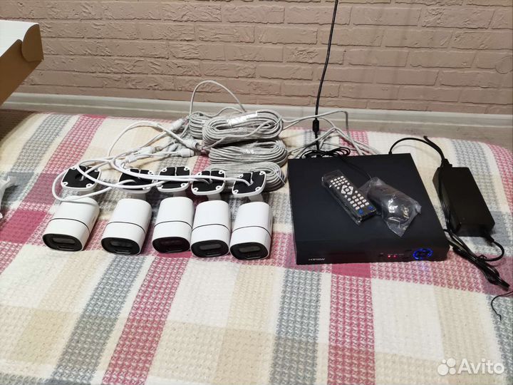 Комплект видеонаблюдения ip 8
