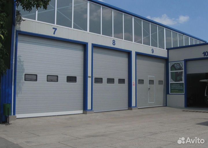 Секционные ворота