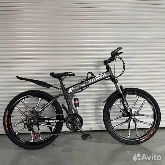 Велосипед складной на литых дисках