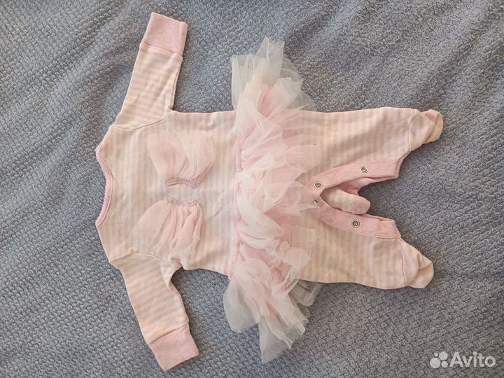 Пакет брендовых вещей для новорожденных 50-56