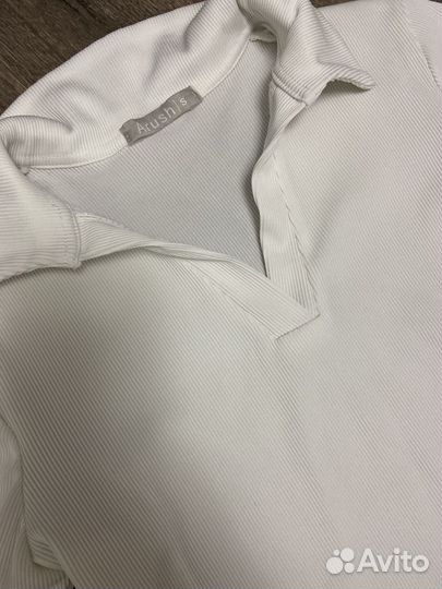 Лонгслив поло
