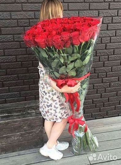 Высокие розы Гигантские розы Доставка цветов