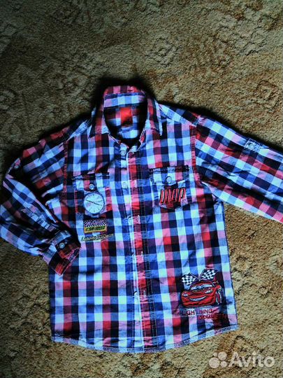 Рубашка на мальчика р.110