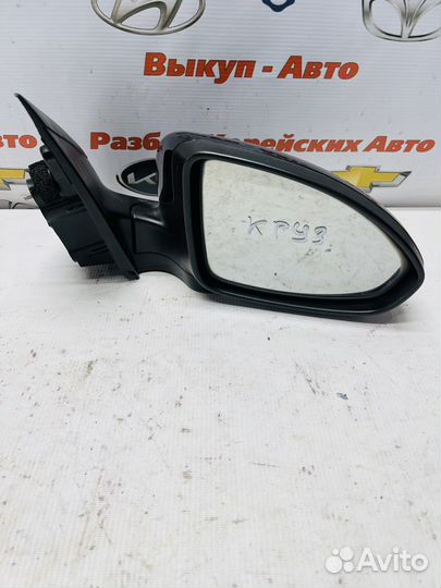 Зеркало правое chevrolet cruze 7 контактов