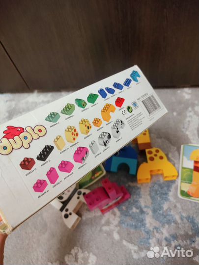 Конструктор lego duplo лего Животные
