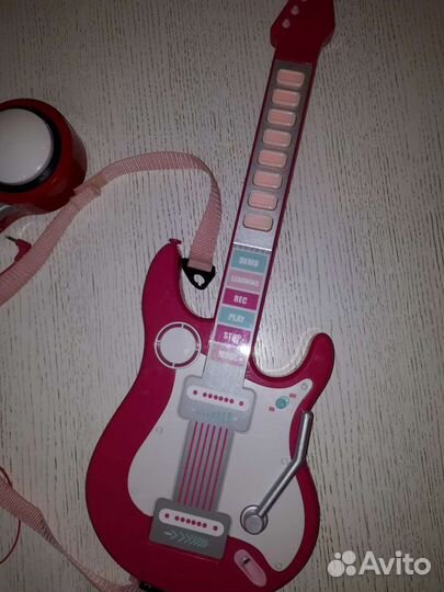 Развивающие игрушки ELC Электронная гитара микрофо