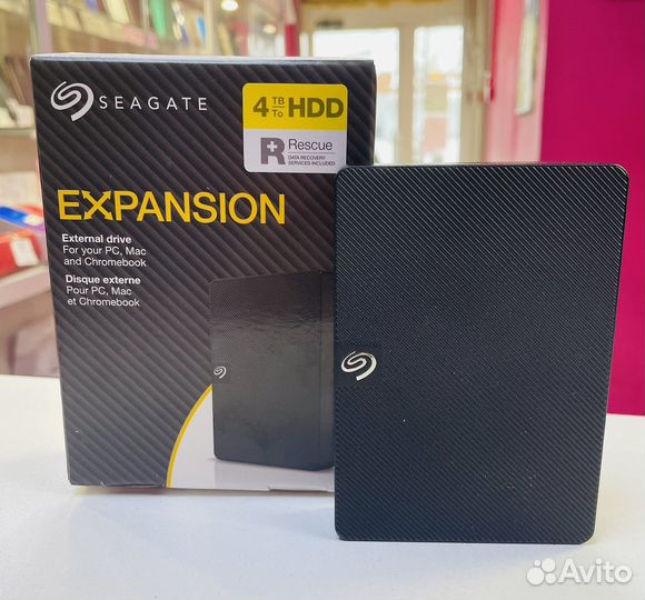 Внешний жесткий диск seagate expansion 4тб