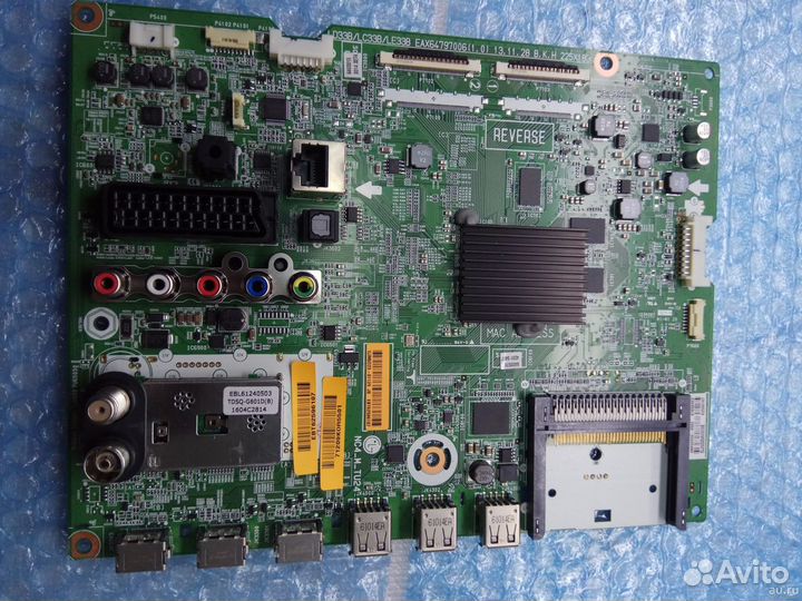 Запчасти с разбитых телевизоров 2