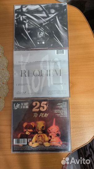 Korn(3 cd) Requiem, The Nothing, TheSSerenity
