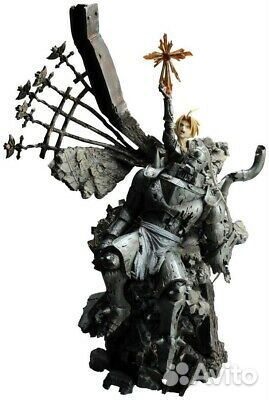 Fullmetal Alchemist Edward and Alphonse Statue