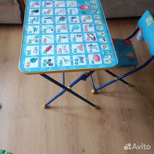 Стол и стул детский ника