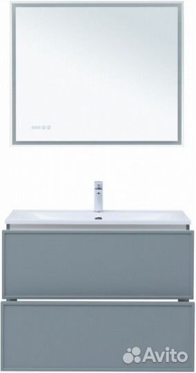 Мебель для ванной Aquanet Арт 90 мисти грин