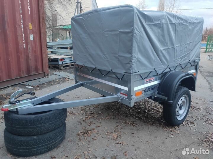 Прицеп Спутник Лайт Высокий тент