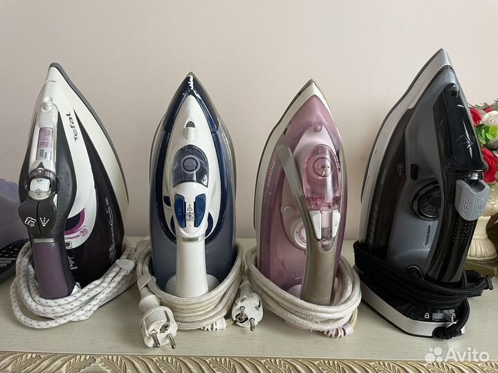 Утюг Philips, Tefal, Redmond