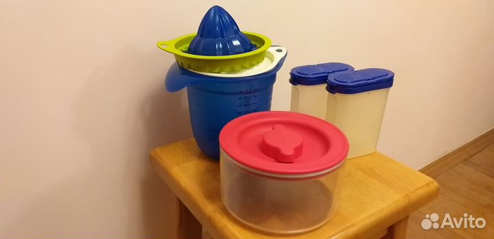 Tupperware Контейнеры для специй, соковыжималка