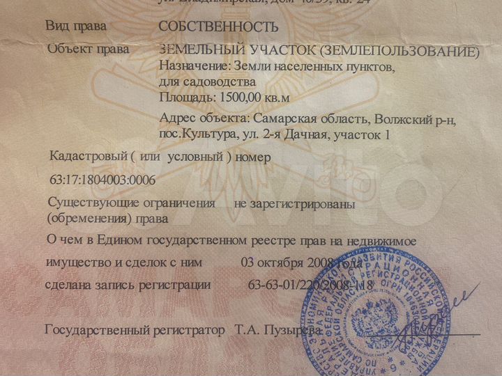 Участок 15 сот. (СНТ, ДНП)