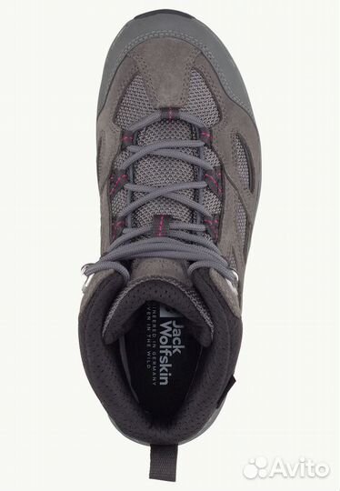 Ботинки JW Vojo 3 Texapore Mid tarmac grey/pink ж