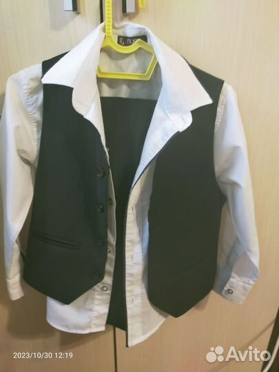 Костюм школьный для мальчика 122