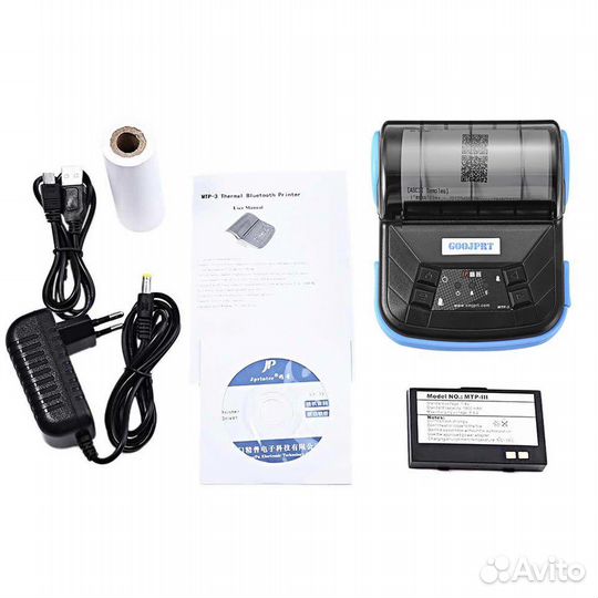 Термопринтер этикеток Xprinter goojprt Bluetooth