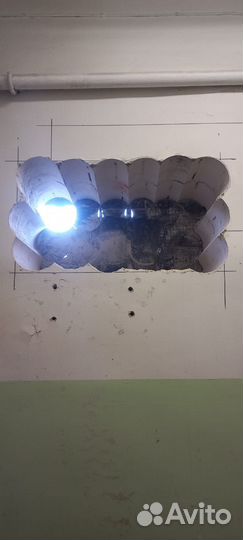 Сверление отверстий в стене для вентиляции