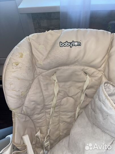 Стульчик-шезлонг-электрокачели babyton