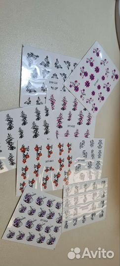 Наклейки на ногти