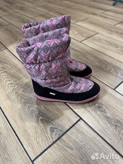 Дутики зимние для девочки 36