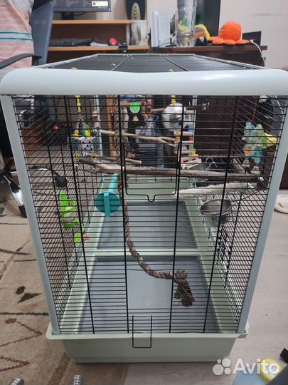 Клетка для попугая ferplast piano 6