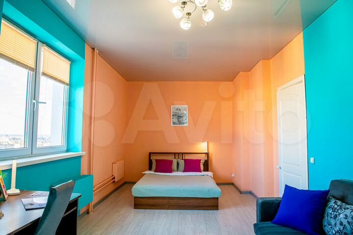 1-к. квартира, 45,5 м², 15/17 эт.