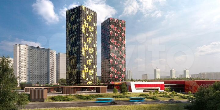 1-к. квартира, 27,6 м², 14/28 эт.