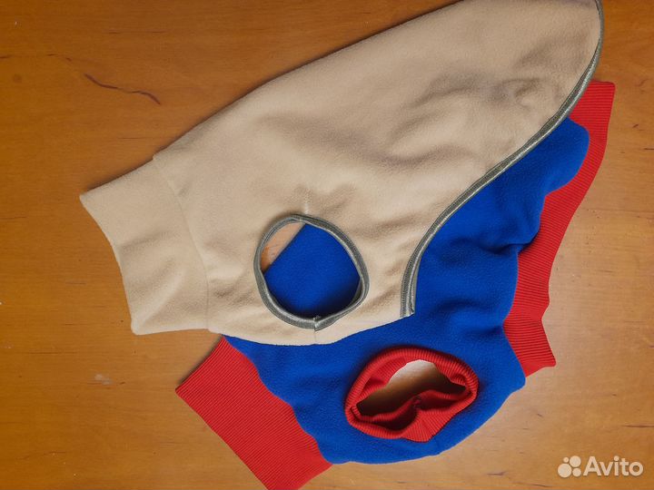 Кофта для собаки из флиса