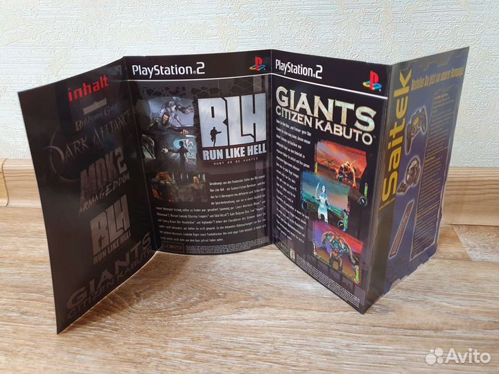 PS2 Giants Citizen Kabuto. Лицензия (PAL)