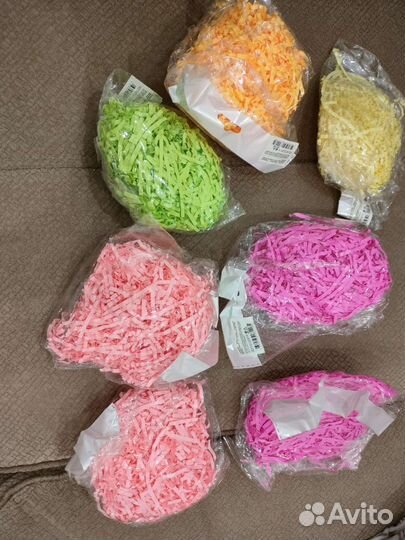 Бумажный наполнитель для подарков