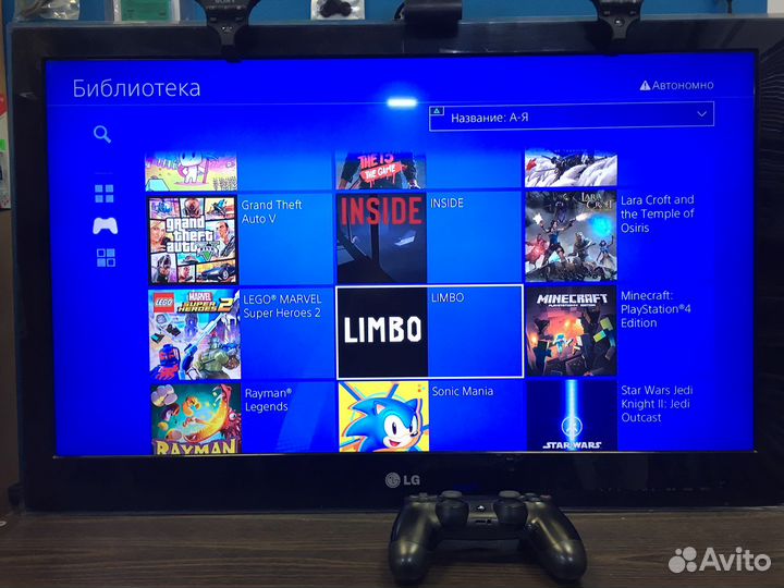 PlayStation 4 Slim 1 Тб 9.0 Прошитая+60 игр