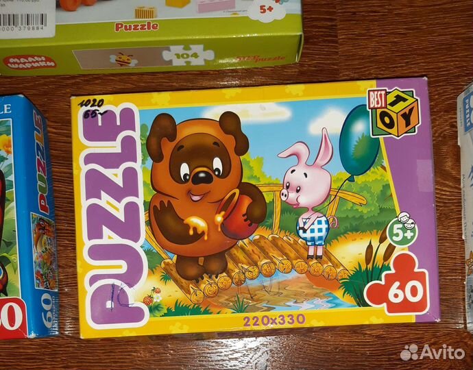 Пазлы 5+ много и домино