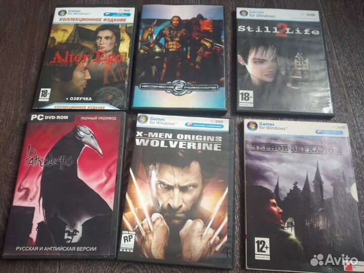 DVD с играми