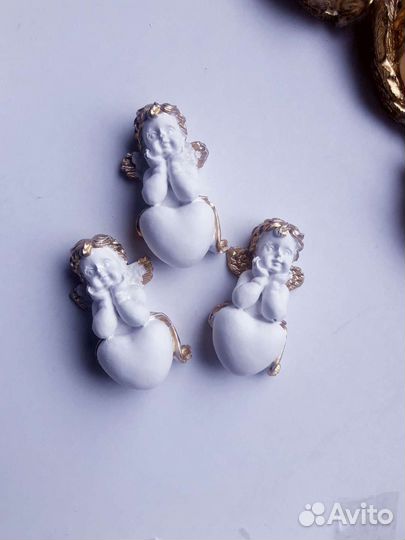 Ангелочки из гипса