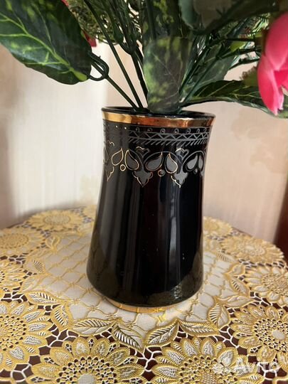 Декоративный букет в вазе