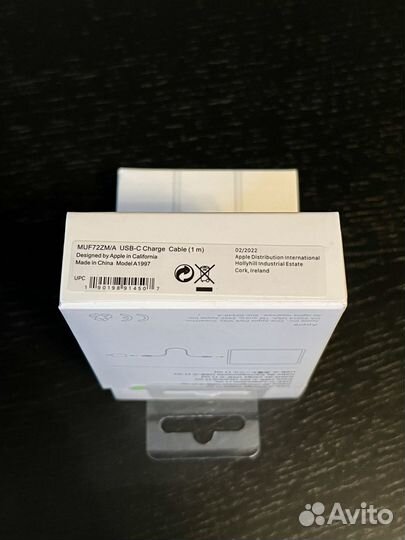 Зарядный провод для iPad USB-C to USB-C оригинал